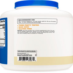 Grass-Fed Whey Protein Concentrate (Vanilla) 5LBS - Non-Gmo, Gluten Free Grass-Fed Whey Protein Concentrate (Vanilla) 5LBS - Non-Gmo, Gluten Free
