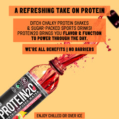 Whey Protein Infused Water plus Electrolytes, Strawberry Banana, 16.9 Fl Oz (Pack of 12) Whey Protein Infused Water plus Electrolytes, Strawberry Banana, 16.9 Fl Oz (Pack of 12)