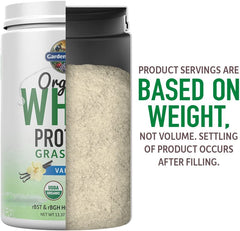 Grass Fed Whey Protein Powder Vanilla - 21G Protein for Women & Men + Probiotics - 12 Servings - Gluten Free, Non GMO, Kosher, Humane, RBST & Rbgh Hormone Free Grass Fed Whey Protein Powder Vanilla - 21G Protein for Women & Men + Probiotics - 12 Servings - Gluten Free, Non GMO, Kosher, Humane, RBST & Rbgh Hormone Free