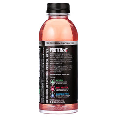 Whey Protein Infused Water plus Electrolytes, Strawberry Banana, 16.9 Fl Oz (Pack of 12) Whey Protein Infused Water plus Electrolytes, Strawberry Banana, 16.9 Fl Oz (Pack of 12)