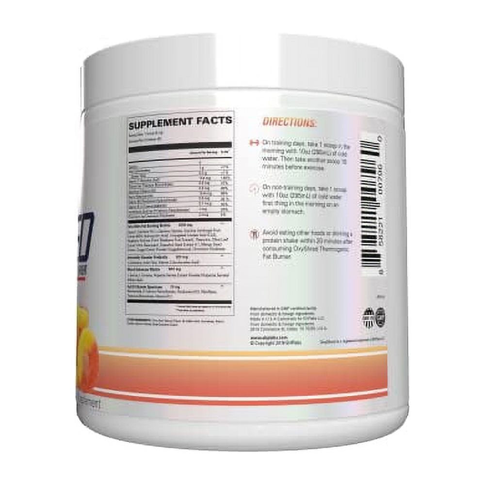 Oxyshred Non-Stimulant Shredding Supplement - Promotes Shredding, Energy Booster, Pre-Workout, Mood Booster - Peach, 60 Servings Oxyshred Non-Stimulant Shredding Supplement - Promotes Shredding, Energy Booster, Pre-Workout, Mood Booster - Peach, 60 Servings