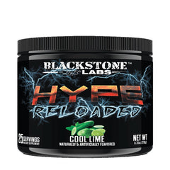 Hype Reloaded, Cool Lime, 25 Servings Pre-Workout Hype Reloaded, Cool Lime, 25 Servings Pre-Workout