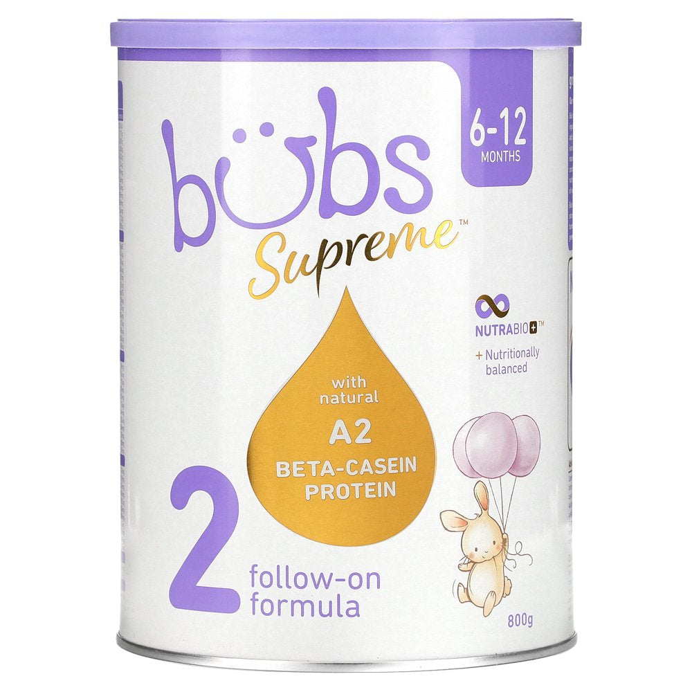 Follow-On Formula, Stage 2, Infants 6-12 Months, Made with A2 Beta-Casein Protein Cows Milk, 28.2 Oz Follow-On Formula, Stage 2, Infants 6-12 Months, Made with A2 Beta-Casein Protein Cows Milk, 28.2 Oz