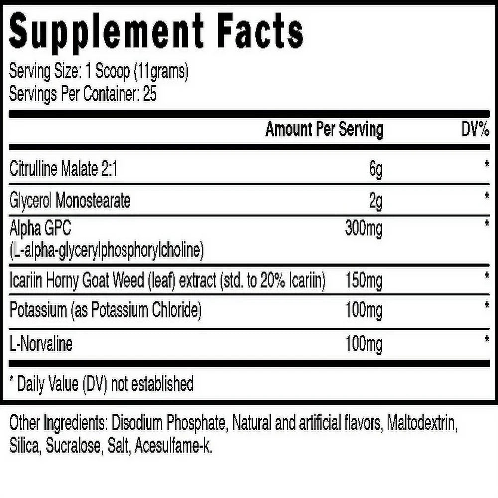 Hype Reloaded, Cool Lime, 25 Servings Pre-Workout Hype Reloaded, Cool Lime, 25 Servings Pre-Workout