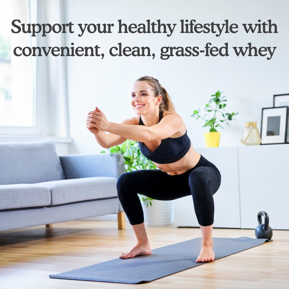 SPORT Grass Fed Whey Protein Powder, Vanilla, 24G, 16.9Oz SPORT Grass Fed Whey Protein Powder, Vanilla, 24G, 16.9Oz