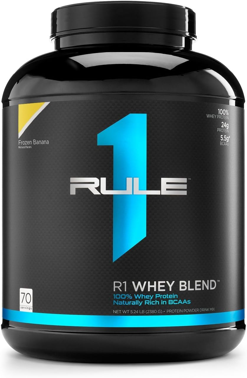 R1 Whey Blend, 68 Servings, Frozen Banana R1 Whey Blend, 68 Servings, Frozen Banana