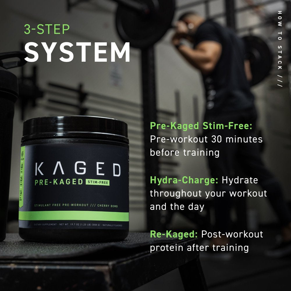 Kaged Pre-Kaged Stim Free Stimulant Free Pre Workout Powder Pre-Workout for Men & Women, Delivers Increased Strength Kaged Pre-Kaged Stim Free Stimulant Free Pre Workout Powder Pre-Workout for Men & Women, Delivers Increased Strength