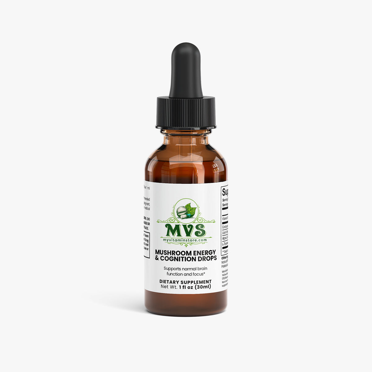 Mushroom Energy & Cognition Drops