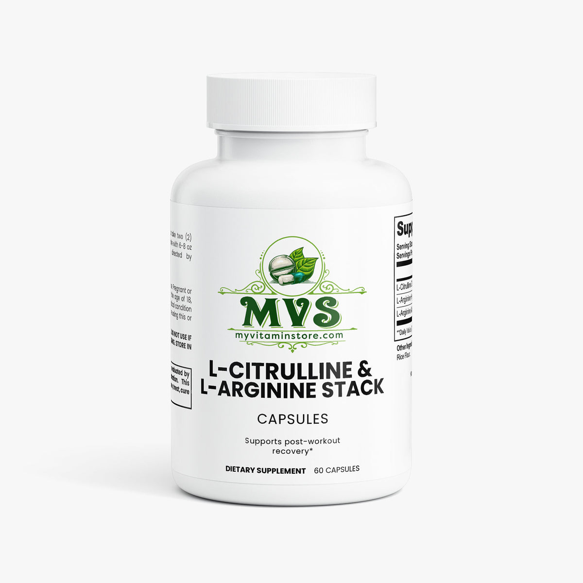 L-Citrulline & L-Arginine Stack