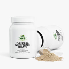 Pure3 100% Whey Protein Isolate (Vanilla)