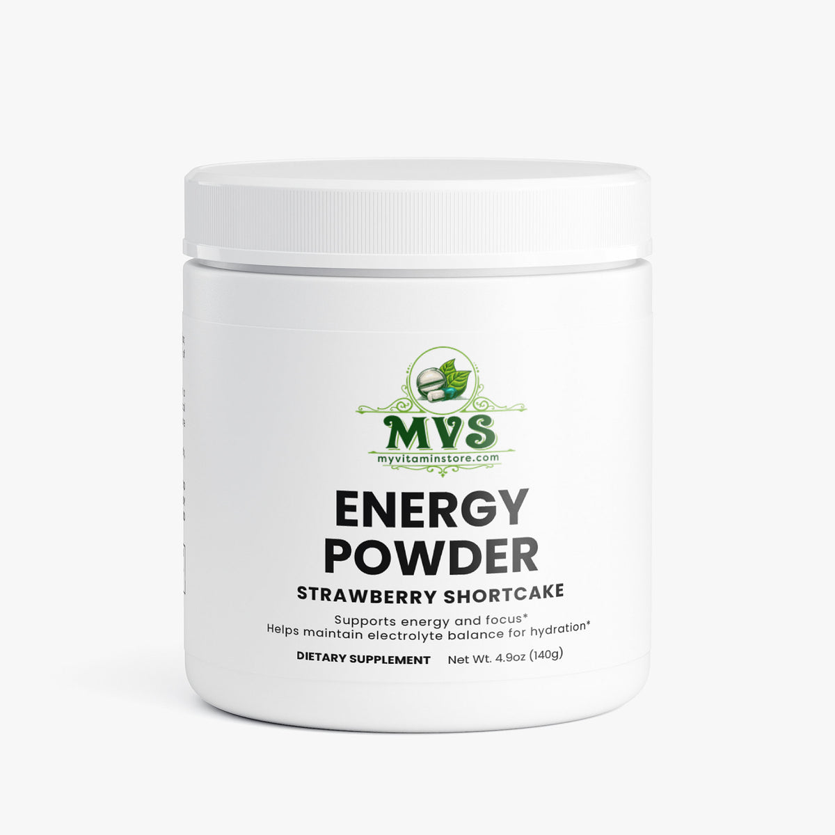 Energy Powder (Strawberry Shortcake)