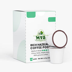 Rich Hazelnut Coffee Pods (Medium Roast)