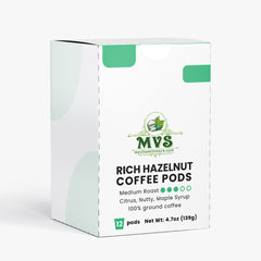 Rich Hazelnut Coffee Pods (Medium Roast)