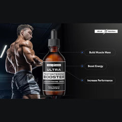 Ultra Testosterone Booster Drops | Endurance Fast Absorption