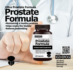 GHRG Prostate Formula Prostate health, Urinary flow, and Bladder function-60 CT