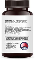 GHRG Prostate Formula Prostate health, Urinary flow, and Bladder function-60 CT