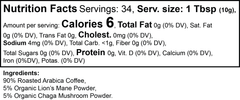 Vitality Mushroom Coffee (Medium Roast)