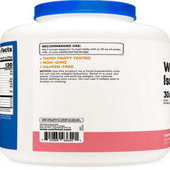 Whey Protein Isolate Powder (Strawberry Milkshake) 5LBS