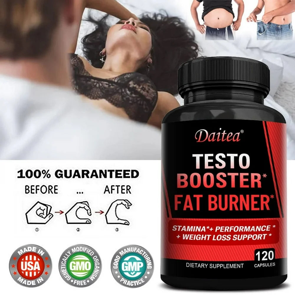 Testosterone Booster, Natural Stamina Endurance & Strength Enhancer