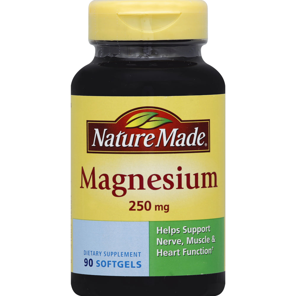 Magnesium 250Mg Dietary Supplement Liquid Softgels - 90 CT