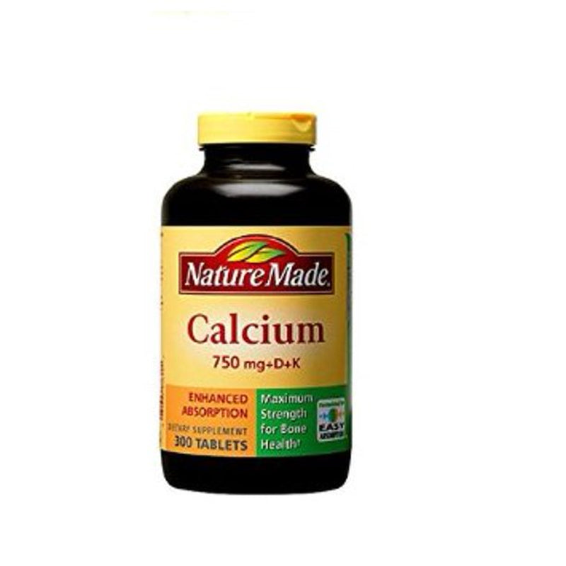 Calcium 750 Mg + D + K 300 Tablets