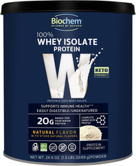 , Whey Protein Powder, 20G of Protein to Support Muscles and Intense Workouts, Natural, 24.6 Oz