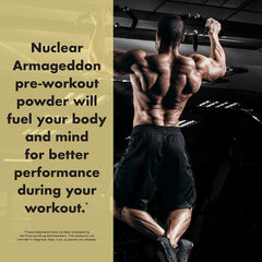 Nuclear Armageddon Pre Workout Powder Pre-Workout for Men & Women with L-Citrulline, Beta Alanine Powder and Caffeine (Fruit Explosion - 30 Servings)