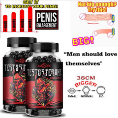 Testosterone Booster for Men 1500Mg 12In1 with Goat Grass, Zn.C, Vitamind, Ginseng, Tribulus Terrestris, Ashwagandha, Tongkat Ali & More - Performance, Energy Booster, Memory Support-120Capsules