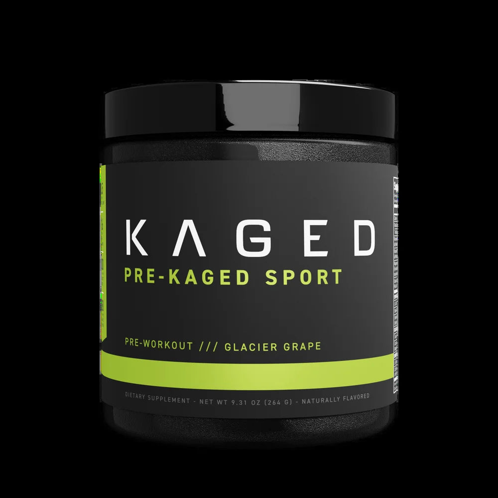 Pre-Kaged Sport Pre-Workout - Glacier Grape (9.38 Oz. / 20 Servings)