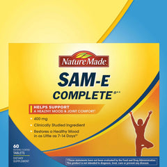 SAM-E Complete 400 Mg., 60 Tablets