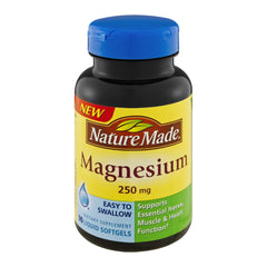 Magnesium 250Mg Dietary Supplement Liquid Softgels - 90 CT