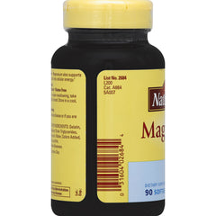 Magnesium 250Mg Dietary Supplement Liquid Softgels - 90 CT