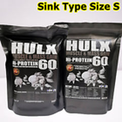 2X HULX High Quality Goldfish Food High Protein 60% Sinking Pellets Whey Mixed