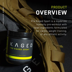 Pre-Kaged Sport Pre-Workout - Glacier Grape (9.38 Oz. / 20 Servings)