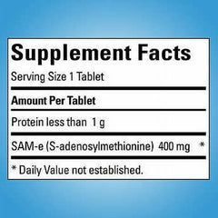 SAM-E Complete 400 Mg., 60 Tablets