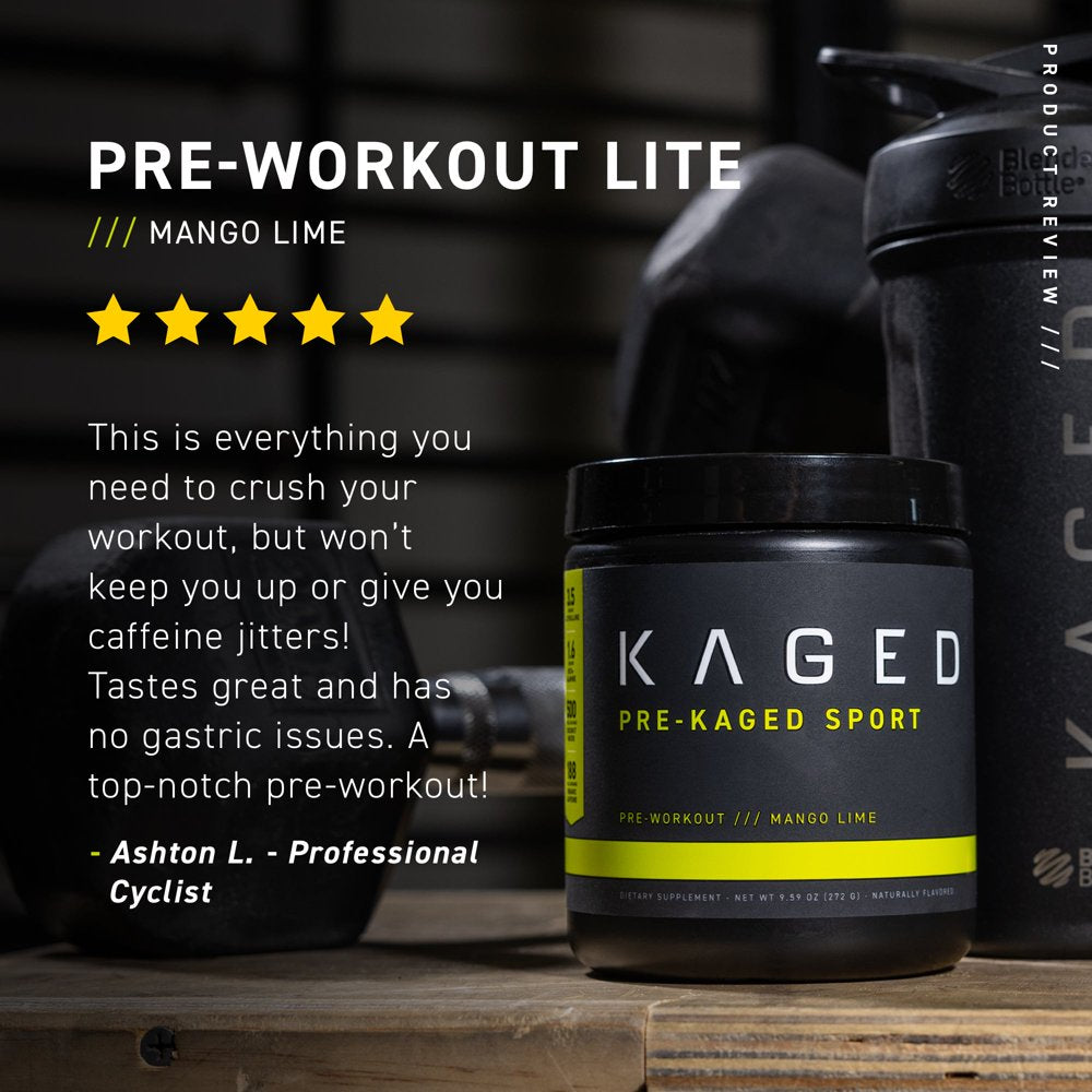 Pre-Kaged Sport Pre-Workout - Glacier Grape (9.38 Oz. / 20 Servings)