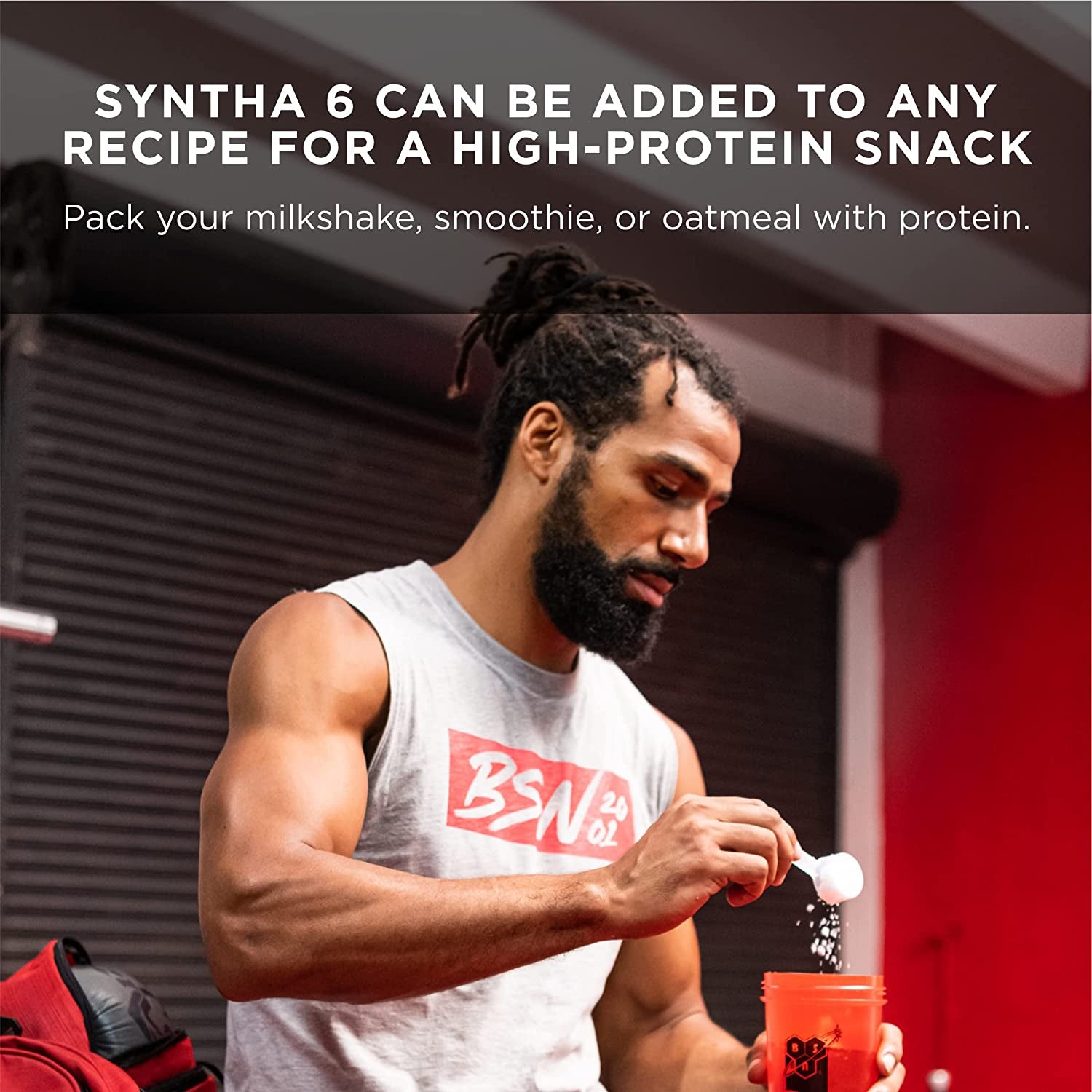 SYNTHA-6 Whey Protein Powder with Micellar Casein, Milk Protein Isolate Powder, Vanilla Ice Cream, 48 Servings (Packaging May Vary)
